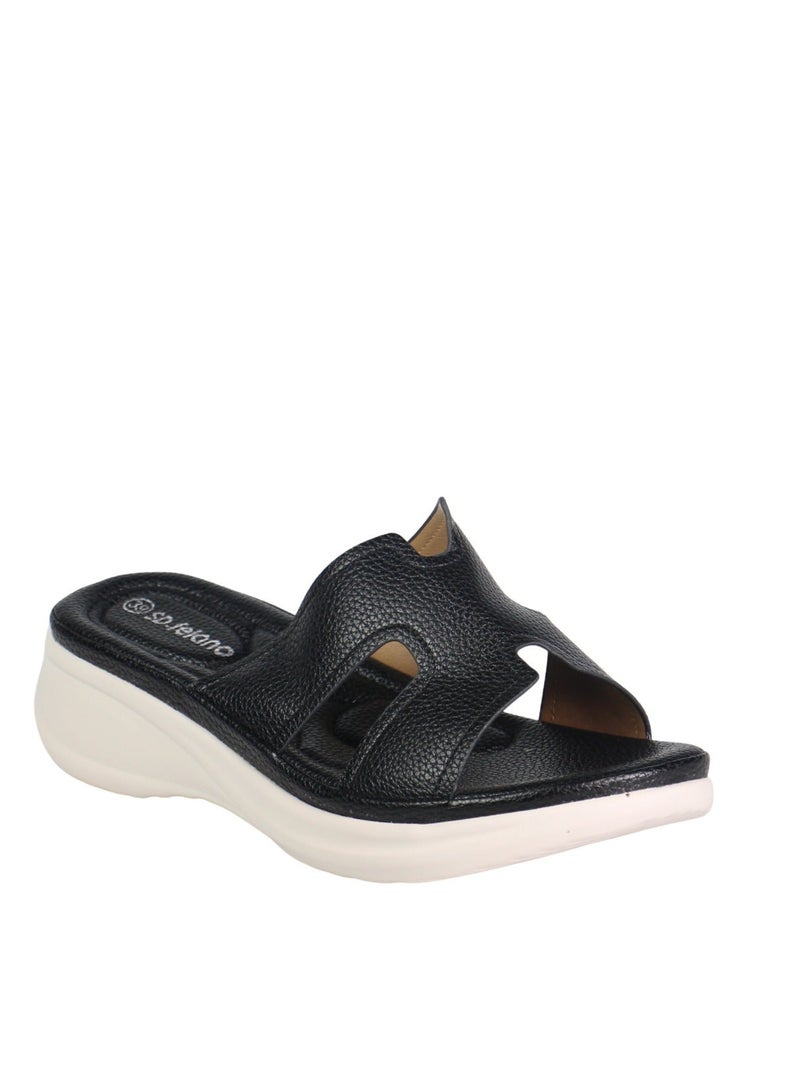 Mon Ami Monami Women's Slide Sandals - Super Comfy & Cushioned Slides for Women, Lightweight Soft Comfort Sandals with Arch Support, Stylish Casual Slides - Image 1